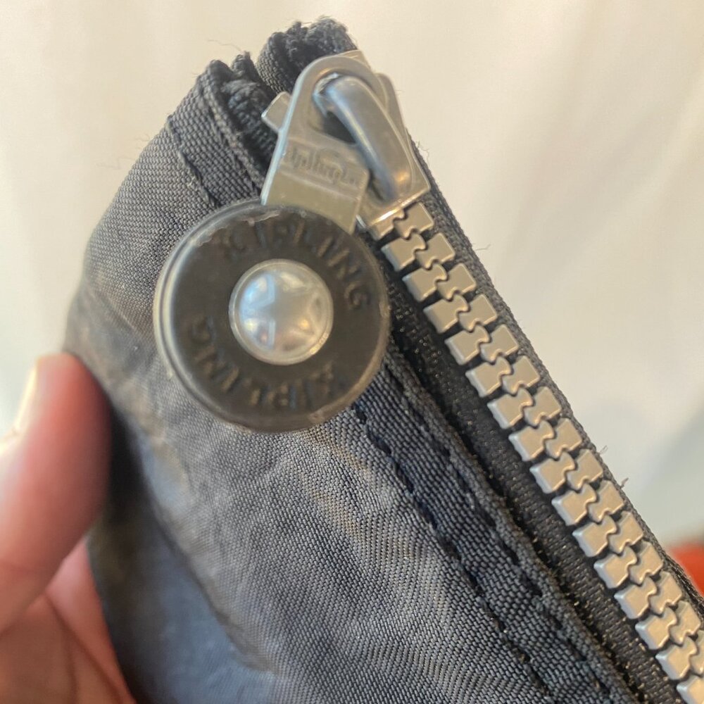 Kipling Small Creativity Soft Sided Black Wallet … - image 3